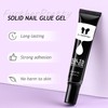 Furtherpretty Solid Nail Glue Gel, 15ml Gel Glue for Nails