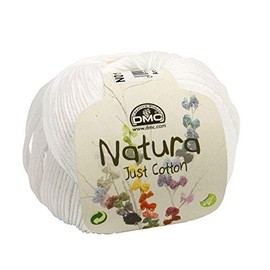 DMC Natura Yarn, 100% Cotton, Ibiza (N01), 50g