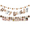 Bear Birthday Decorations, My Beary 1st Banner Cute Bear Monthly