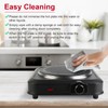 KOCASO 1200W Electric Infrared Single Burner, Electric Stove for Cooking,
