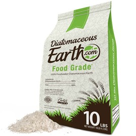 DiatomaceousEarth 10 LBS Food Grade Diatomaceous Earth - 100% Organic All Natural Diamateous Powder - Diametaceous for Humans is Safe Around Children