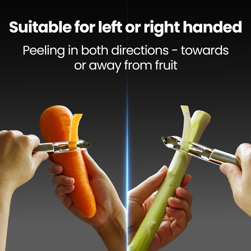 Stainless Steel Vegetable Peeler, Ultra Sharp Potato Peeler, Best for
