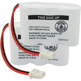 BT-17333 BT-27333 Handset Telephone Rechargeable  2/3AA 3.6V NI-CD Cordless Phone  Compatible with Vtech BT17333 BT27333 BT-17233 BT17233 BT-163345 CS5121 (Pack of 1) - Color: 2PCS BT17333 Batteries