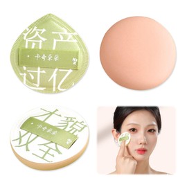 nalaina Marshmallow Puff (Set of 2) Makeup Puff for Wet and Dry Cosmetic Air Mat Puff, Sponge Puff, Cushion, Funde Puff Multi-functional, Super Soft Cotton, Thicken Super Soft Cotton, Absorbent, Soft,