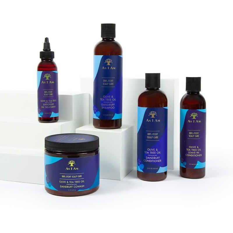 As I Am- Acondicionador sin enjuague para cabello seco y