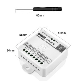 RGBZONE Bluetooh LED Controller, Smart APP Control, DC5V/12V/24V SP630E LED Controller, Mic Music Sync, Support PWM Single Color CCT RGB RGBW RGBCCT Or SPI TTL IC Chip LED Strip WS2811 WS2812B etc.