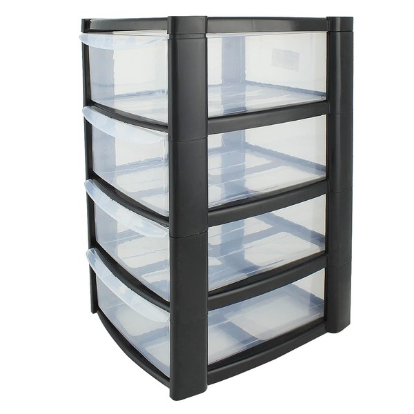 Guaranteed4Less Plastic Storage Drawers Tower Unit Desktop Home Bathroom School