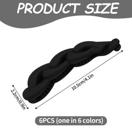 6 pieces for hair pins for women, simple and fashionable hair accessories, hairstyle design accessories, hairstyle attachment tools.