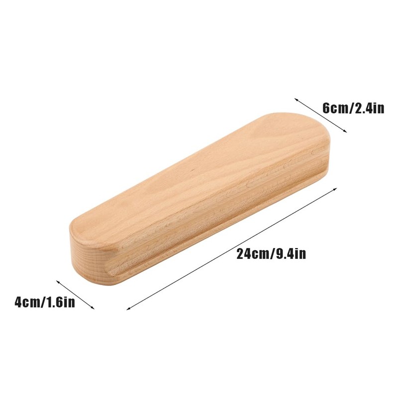 Beech Wood Clapper Cutter Sewing Tool Professional Wood Striker Heat