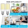 LFLAMPON Light Bulb Replacement Kei D28x Kel 2816x Refrigerator Bulb