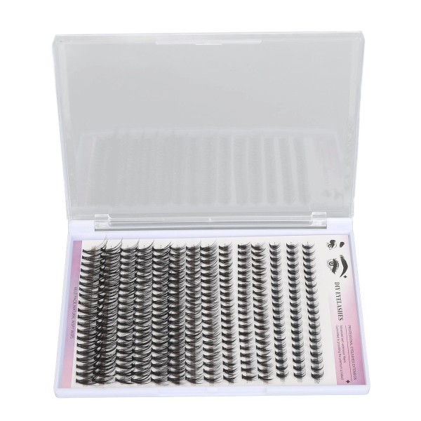 Unbranded Individual Lash Extensions 280pcs Clusters 8 To 16mm D