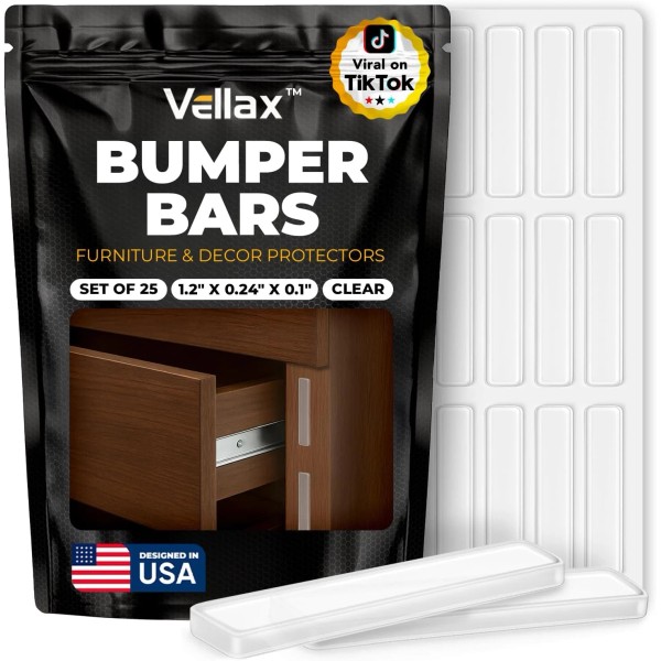 Does not apply 25 Door Slam Bumper Bars – Self-Adhesive