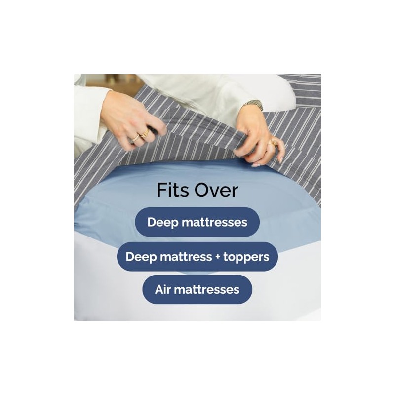 CGK Unlimited Extra Deep Cal King Sheet Set - 6