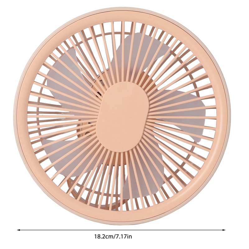 2 in 1 Desktop Fan ABS PP 4000mah 3 Gears