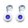 LIOTOIN Wireless Caregiver Pager Call Buttons for Home/Elderly 2 Waterproof
