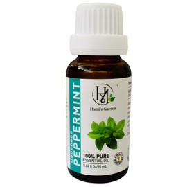 Hami’s Garden Japanese Peppermint Essential Oil – 100% Pure and Natural – Premium Grade with Glass Dropper – 0.68 fl Oz/20 mL