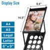 Japard Folding Magazine Stand Rack Literature Catalog Brochure Holder Display