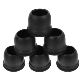 Operitacx Chair Leg Caps Floor Protectors 24 Pack Felt Pads for Furniture Easy to Install Sliders for Hardwood Floors
