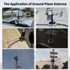 UAYESOK VHF/UHF Mobile Base Antenna Ground Plane Mount Kit, PL259