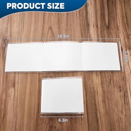 Protective Sleeve for 2025-2026 Mah-Jong Cards - Size (6 1/8" x 4 3/4") - Large-Size Mahjong Card Protective Sleeve - 4 Pack