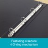 Elba A4 4 O-Ring Binder, 25mm capacity, 30mm spine, Presentation