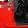 Hooke Road Body Door Hinge Set Compatible with Jeep Wrangler