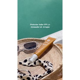 Protector Solar Fps 50 Atenuador De Arrugas 40 Ml