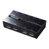 Sanwa Supply SW-US44HMG USB 2.0 Manual Switcher with Magnet (With