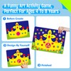 Foam Sticker Art Activity, 10 Princess & Castle Art Board
