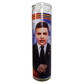 Staci19 Nino Fidencio Constanino Pillar Devotional Candle