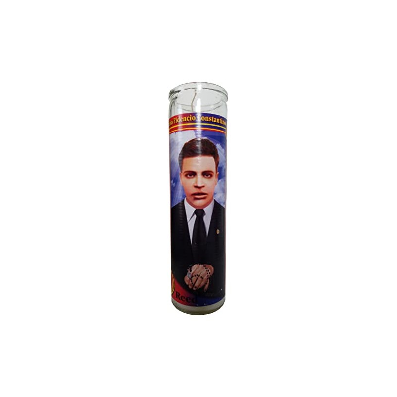Staci19 Nino Fidencio Constanino Pillar Devotional Candle