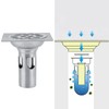 Thickened Stainless Steel Odourless Shower Square Odourless Floor Drain Waste
