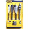 IRWIN 4 PC SPEEDBOR BLUE GROOVED SPADE BIT SET