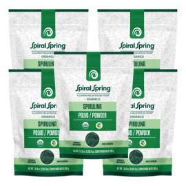 5 Bolsas De Spirulina Orgánica. Máxima. Espirulina En Polvo                                                                                           