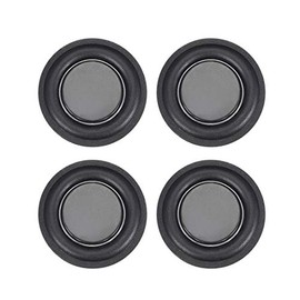 uxcell 4Pcs 1.25" 32mm Bass Speaker Passive Radiator Auxiliary Rubber Vibration Plate Subwoofer DIY Repair