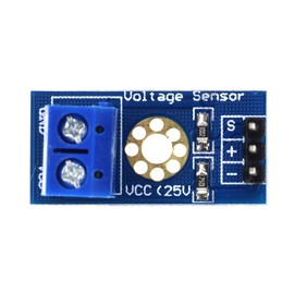 HiLetgo 5pcs Voltage Detection Module DC 0~25V Voltage Sensor for Arduino