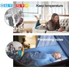 Hojoy 2 Pack Under Door Draft Stopper, Adjustable Door Sweep