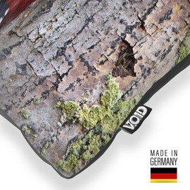 VOID Specht Wald Winter Herbst Kissenbezug Kissenhülle Polyester Dekoration Weihnachten Winter Weihnachts-Deko Kissen, Kissen Größe:50 x 50 cm