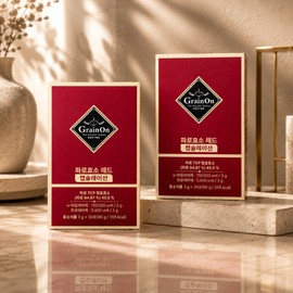 Grain On Faro Enzyme Red Encapsulation Kamut Gray On Gold Jihye Lee Fermentation Enzyme 2 boxes / 그레인온 파로효소 레드 캡슐레이션 카무트 그레이온 골드 이지혜 발효 효소 2박스