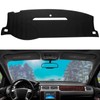 Dashboard Dash Mat Cover Leather Dashboard Pad Sun Protection Compatible