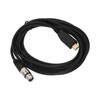 USB Microphone Cable USB to XLR Female Mic Link Converter