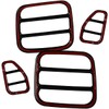 Rear Light Cover Trim Rear Light Protective Cover For Jeep