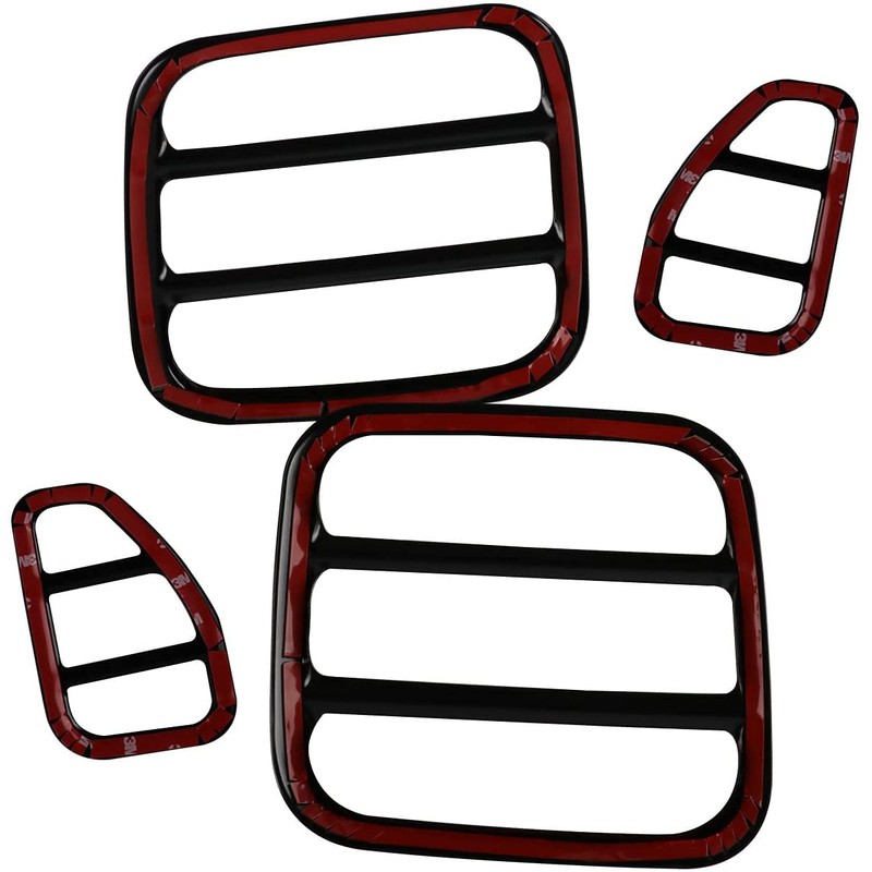Rear Light Cover Trim Rear Light Protective Cover For Jeep