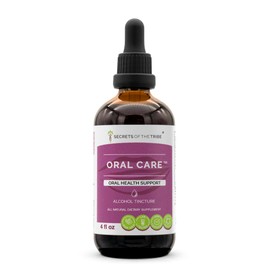 Secrets of the Tribe - Oral Care, Oral Health Support, Herbal Supplement Blend Drops Alcohol Liquid Extract (4 fl oz)