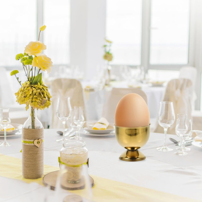 STOBAZA Set of 6 Egg Cups Creative Egg Holders for