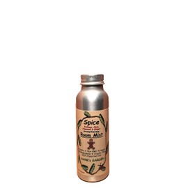 Spice Aromatherapy Room Spray Mist - Natural Ginger Bread or Pumpkin Pie Aroma - Nutmeg, Clove, Cinnamon & Ginger Essential Oils - Vegan, Organic, Biodegradable, Non GMO (2 oz / 59.2 ml Refill)