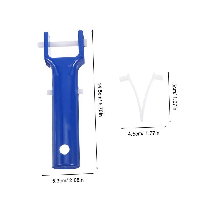 Kisangel Abs Material Pool Cleaning Fixtures 4 Handles with 12