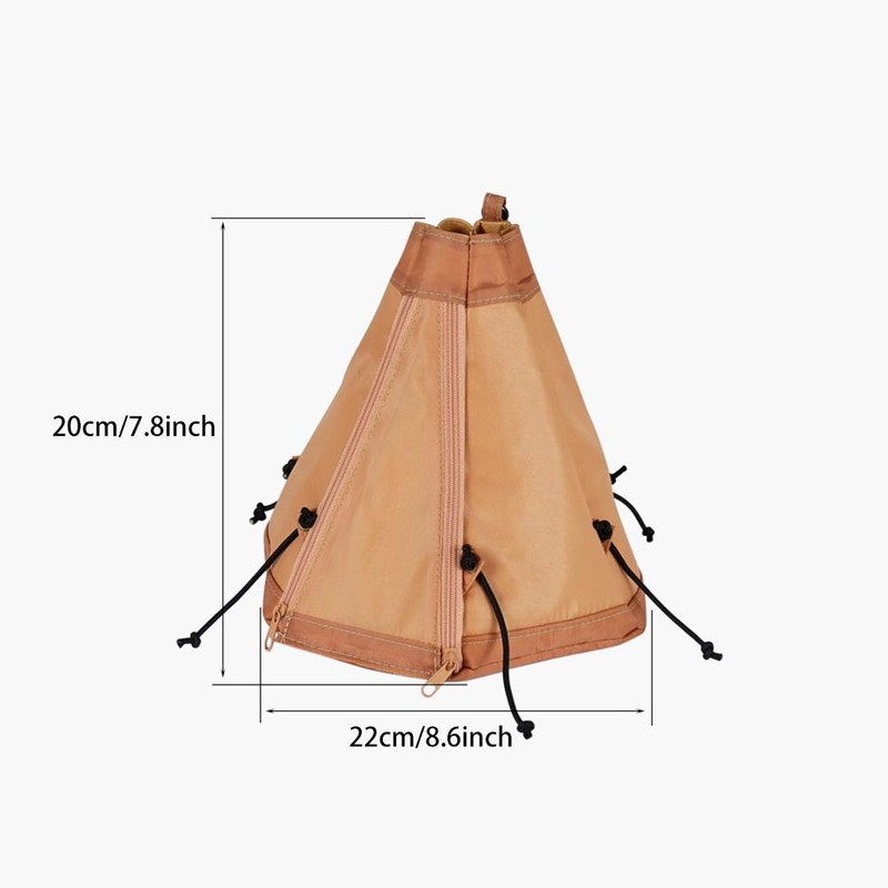 Outdoor Camping Tent Tissue Box Foldable Portable Tissue Box Portable