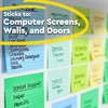 Post-it 100% Recycled Paper Super Sticky Notes, 2X The Sticking
