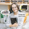 Day Planner 2025-2026, Hardcover Weekly & Monthly Planner from Jul